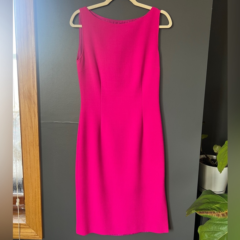 Luca Luca Hot Pink Silk Dress